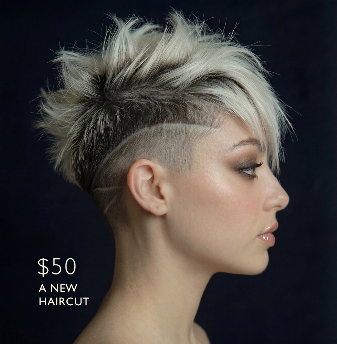Ahoo, Ahu, Agent Ahu, Rita Rahimi, rrfana, FANA, New Haircut   $50