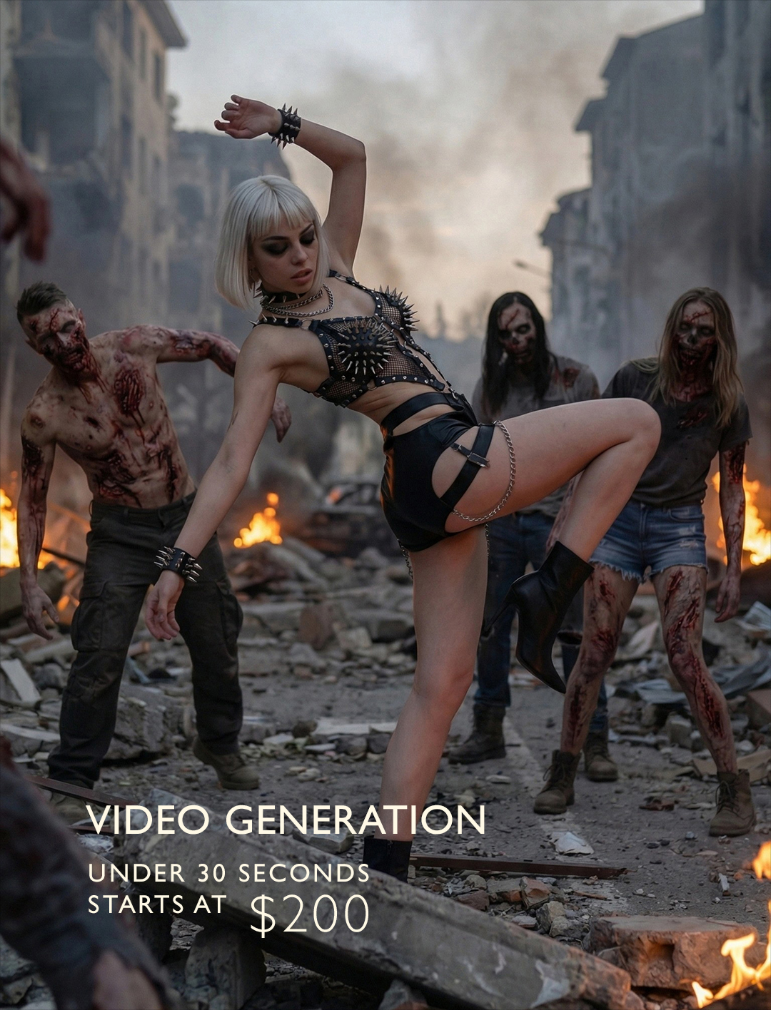 Ahoo, Ahu, Agent Ahu, Rita Rahimi, rrfana, FANA, Video Generation under 30 seconds starts at $200