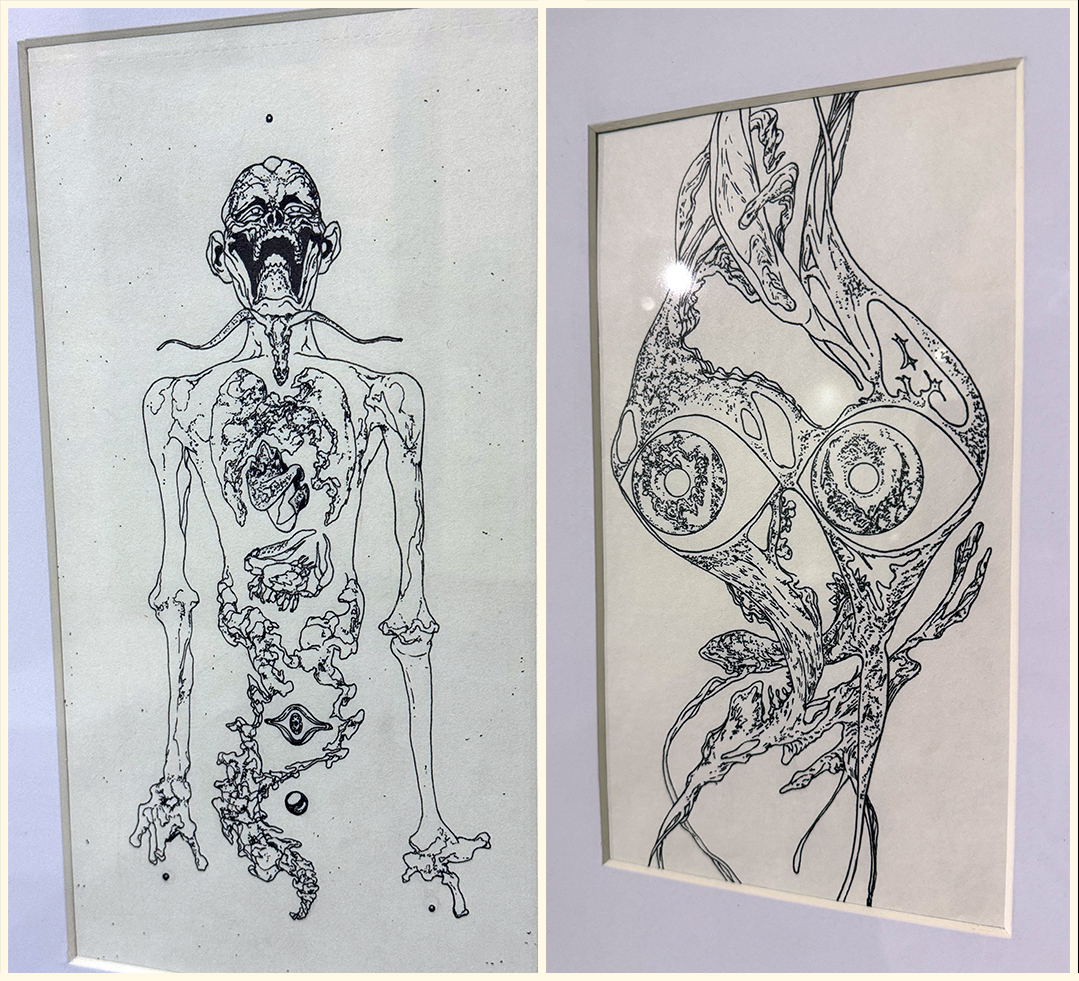Hand-drawn FANA figures