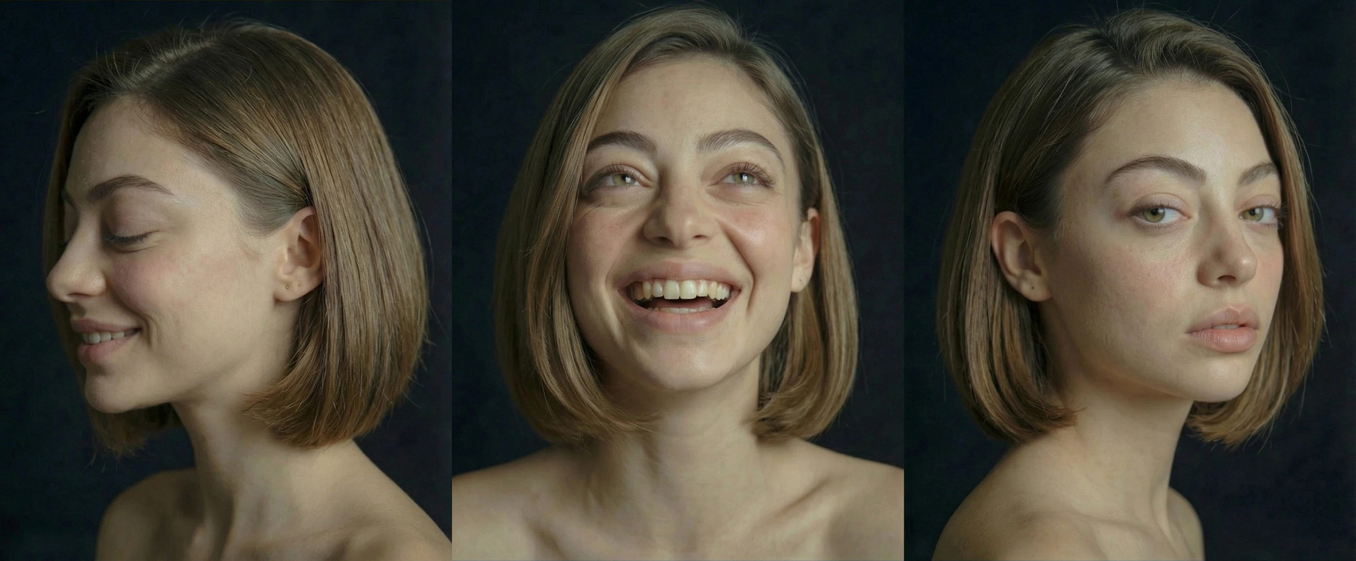 Ahu’s expressions — the same character across performances